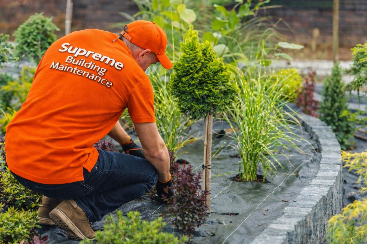 Decorative landscaping shape Dubai